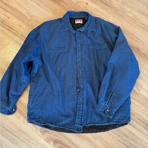 Wrangler Men's Classic Blue Shirt Jacket